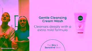 Nivea NIVEA Daily Essentials Face Cleansing Range Ad Commercial Brand Imagery Photoshoot 1