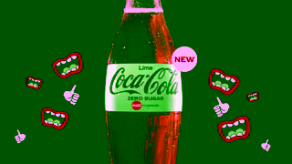 Coca-Cola Best Coke Ever Lime Ad Commercial Brand Imagery Photoshoot 0