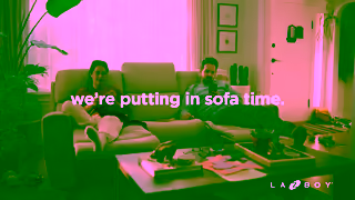 LazBoy LaZBoy Commercial Sofa Time Ad Commercial Brand Imagery Photoshoot 1