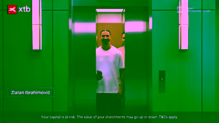 XTB At XTB money works for Zlatan not Zlatan for money Ad Commercial Brand Imagery Photoshoot 0