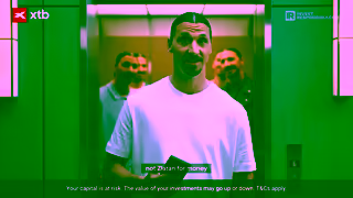 XTB At XTB money works for Zlatan not Zlatan for money Ad Commercial Brand Imagery Photoshoot 2