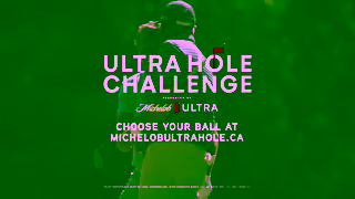 Michelob Ultra Ultra Hole Challenge Choose Your Ball Tee Up Ad Commercial Brand Imagery Photoshoot 1