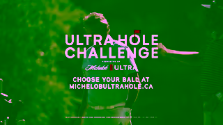 Michelob Ultra Ultra Hole Challenge Choose Your Ball Tee Up Ad Commercial Brand Imagery Photoshoot 2