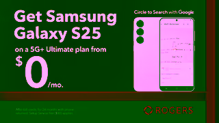 Rogers Canada SamsungS25 16x9 V2 DOOH Circle to Search Ad Commercial Brand Imagery Photoshoot 2