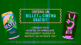 Nestea Billet de cinma gratuit Ad Commercial Brand Imagery Photoshoot 1