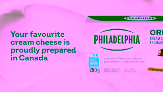 Philadelphia Made with Canadian dairy for Canadians Ad Commercial Brand Imagery Photoshoot 0