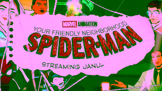 Marvel Marvel Animations Your Friendly Neighborhood SpiderMan Streaming January 29 on Disney Ad Commercial Brand Imagery Photoshoot 2