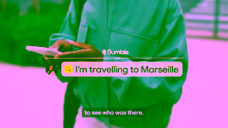 Bumble Why wait till youre there Ad Commercial Brand Imagery Photoshoot 0