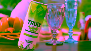 TRULY Drinks New TRULY Tequila Soda Bar Slide Ad Commercial Brand Imagery Photoshoot 1