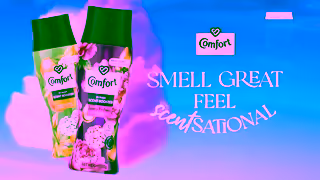 Comfort Comfort In Wash Scent Booster Smell Great Feel Scentsational Ad Commercial Brand Imagery Photoshoot 2