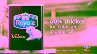 ROYALE 40 Thicker Bathroom Tissue Ad Commercial Brand Imagery Photoshoot 2
