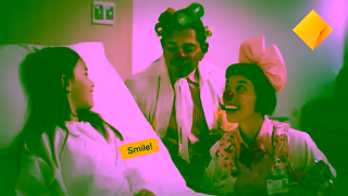 CommBank Smile 25 years of CommBank supporting the Clown Doctors Ad Commercial Brand Imagery Photoshoot 0