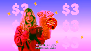 Dunkin Donuts Refreshers Real Talk Bella Ad Commercial Brand Imagery Photoshoot 0