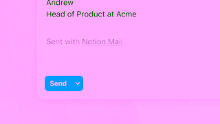 Notion.so Meet Notion Mail Ad Commercial Brand Imagery Photoshoot 2