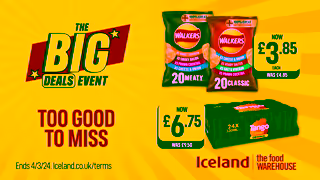 Iceland Foods The Big Deals Event TOO GOOD TO MISS Ad Commercial Brand Imagery Photoshoot 1