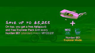 Husqvarna Motorcycles HQV MY2223 Ride Your Own Lines Promotion AU Ad Commercial Brand Imagery Photoshoot 1