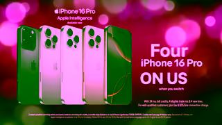 T-Mobile Q4 24 TMO Holiday New Phone 4 iPhone 16 PRO On Us 4 25 Savings 15 Ad Commercial Brand Imagery Photoshoot 1