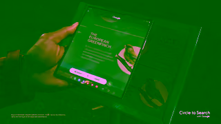 Samsung Galaxy Z Fold6 Circle to Search Samsung Ad Commercial Brand Imagery Photoshoot 1