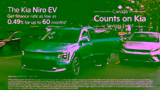 KIA The Kia Niro EV Test drive the Niro EV today and see why Canada counts on Kia Ad Commercial Brand Imagery Photoshoot 2