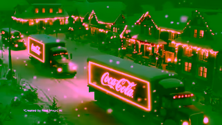 Coca-Cola The Holiday Magic is coming Ad Commercial Brand Imagery Photoshoot 0