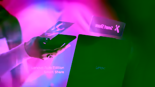 Lenovo Create Without Limits The New Lenovo Aura Edition AI PC Imagined with Intel Ad Commercial Brand Imagery Photoshoot 0