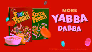 Post Foods PEBBLES More Yabba Dabba Doo Color Splash Ad Commercial Brand Imagery Photoshoot 2