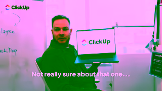 ClickUp Productivity ClickUp Working in Too Many Apps Ad Commercial Brand Imagery Photoshoot 2