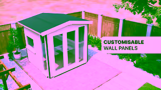 Dunster House Transform Your Garden with the Dominator Composite Garden Office Dunster House Ad Commercial Brand Imagery Photoshoot 0