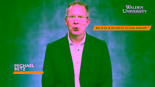 Walden University Believe Achieve Scholarship A New Way to Save Walden University Ad Commercial Brand Imagery Photoshoot 0