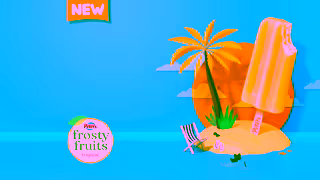 Peters Ice Cream Frosty Fruits Tropical 50 Less Sugar More Fun Ad Commercial Brand Imagery Photoshoot 0