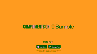 Bumble Stand out from the crowd with compliments on Bumble Ad Commercial Brand Imagery Photoshoot 2