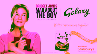 Galaxy Chocolate Galaxy is partnering with the launch of Bridget Jones Mad About The Boy in cinemas 13th February Ad Commercial Brand Imagery Photoshoot 2