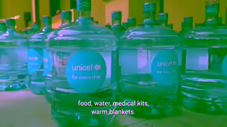 UNICEF Children Living Through Crisis Cant Wait for a Better Future Ad Commercial Brand Imagery Photoshoot 1