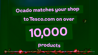 Ocado Ocado Jan24 OPP YouTube 10s Ticker Tape Updated Ad Commercial Brand Imagery Photoshoot 0