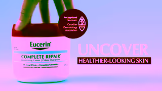 Eucerin Complete Repair Moisturizing Cream Uncover HydratedLooking Skin Ad Commercial Brand Imagery Photoshoot 2