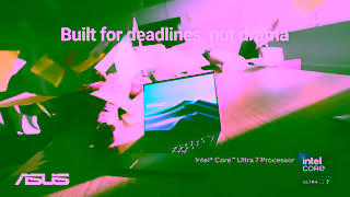 ASUS Built for deadlines not drama Ad Commercial Brand Imagery Photoshoot 2