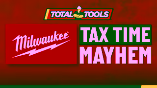 Total Tools MILWAUKEE TAX TIME MAYHEM ON NOW Ad Commercial Brand Imagery Photoshoot 0