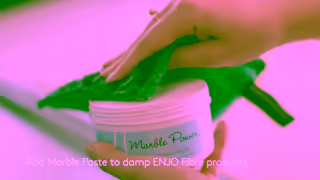 ENJO ENJO Marble Paste shift stubborn stains on a range of surfaces Ad Commercial Brand Imagery Photoshoot 0