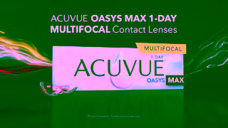 ACUVUE ACUVUE OASYS MAX MULTIFOCAL Contact Lenses Ad Commercial Brand Imagery Photoshoot 1