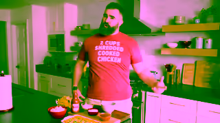 Frank's RedHot Buffalo Chicken Dip with Jason Kelce Ad Commercial Brand Imagery Photoshoot 0