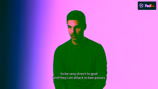 UEFA Mikel Arteta Using data to create a winning team Outside The Box Ad Commercial Brand Imagery Photoshoot 2