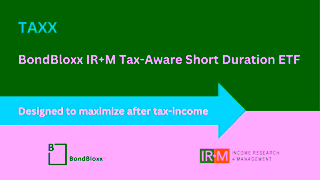 BondBloxx ETF TAXX ETF Seek to Elevate Your AfterTax Income FixedIncomeFirst ETF Tax Bonds Investing Ad Commercial Brand Imagery Photoshoot 0