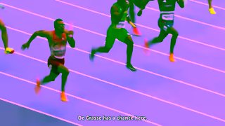 CBC Network Andre De Grasse makes history helping Canadian men to 4x100m relay gold paris2024 Ad Commercial Brand Imagery Photoshoot 0