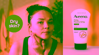 Aveeno Aveeno Daily Moisturizing Face Cream Provides 24H Moisture Ad Commercial Brand Imagery Photoshoot 0