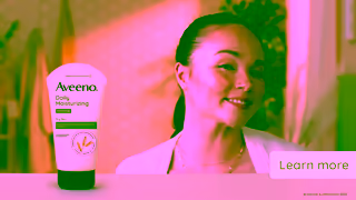 Aveeno Aveeno Daily Moisturizing Face Cream Provides 24H Moisture Ad Commercial Brand Imagery Photoshoot 2