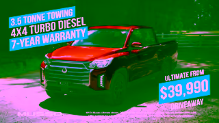 KGM SsangYong Musso Runout Sale 30s Ad Commercial Brand Imagery Photoshoot 1