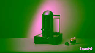 Ineshi Design Ineshi Meet The PodStash for Vertuo Glass Edition Ad Commercial Brand Imagery Photoshoot 2