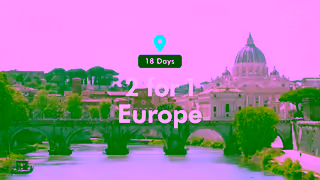 TripADeal TripADeal 2 for 1 Europe Ad Commercial Brand Imagery Photoshoot 0