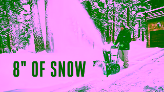 EGO Tools POWER 24 in SelfPropelled 2Stage Snow Blower with Peak Power SNT2405 Ad Commercial Brand Imagery Photoshoot 1