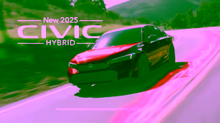 Honda Introducing the New 2025 Honda Civic Hybrid Ad Commercial Brand Imagery Photoshoot 0